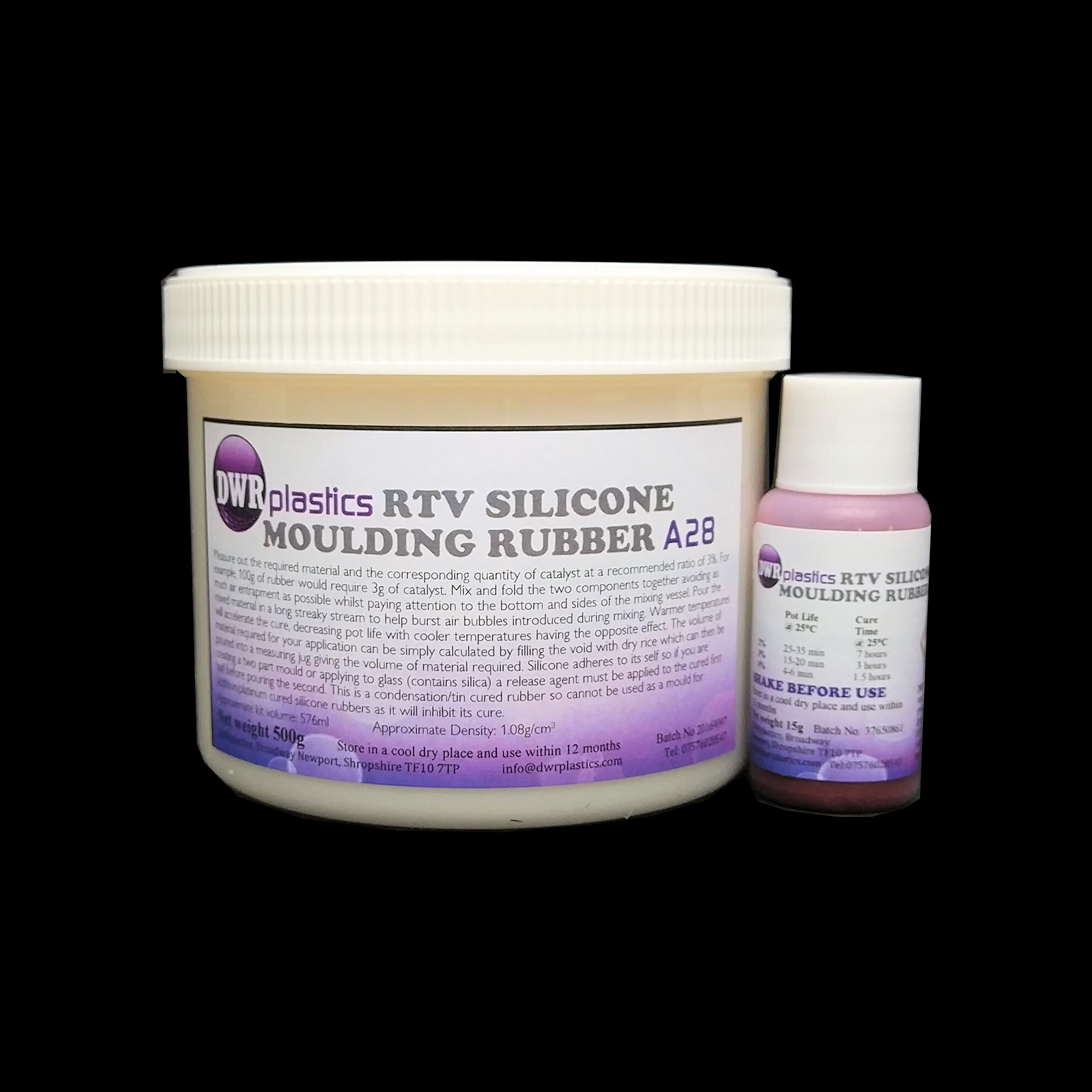 Silicone Moulding Rubber 515g kit